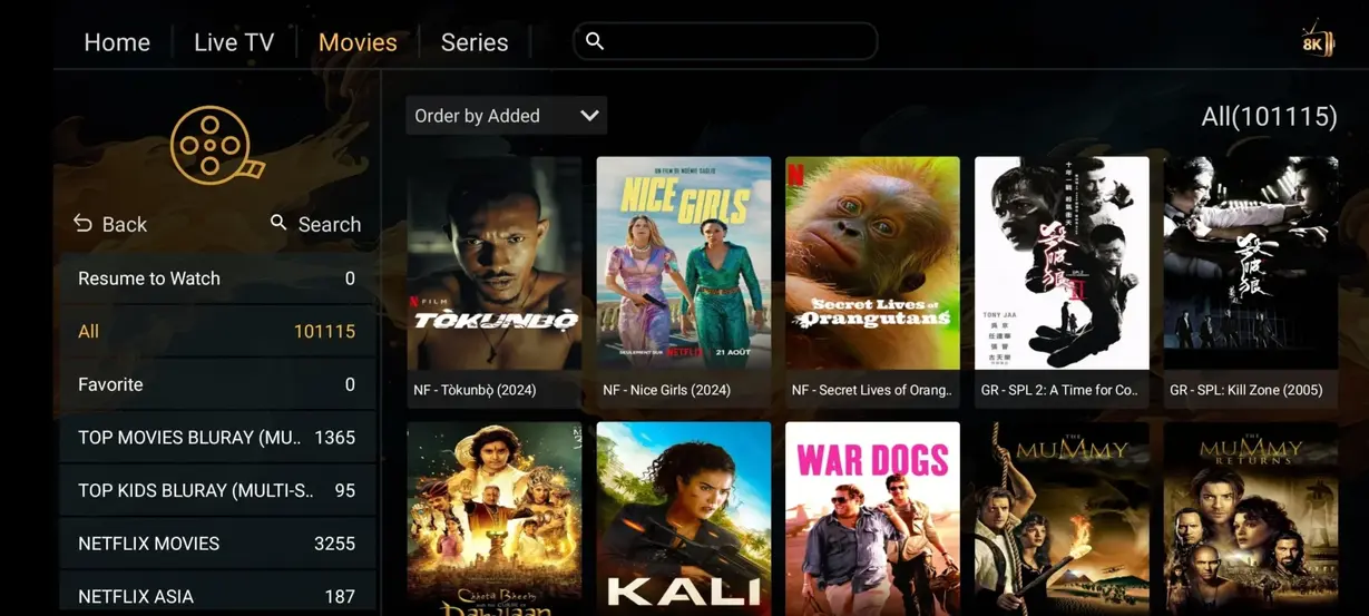 StrimoIPTV streaming interface preview 4